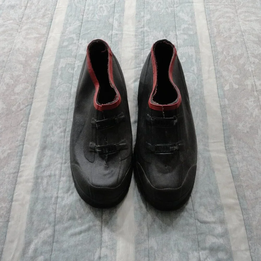 SERVUS by Honeywell, 2 buckle Men's Overshoes, size 13, Galoshes, Over Boots